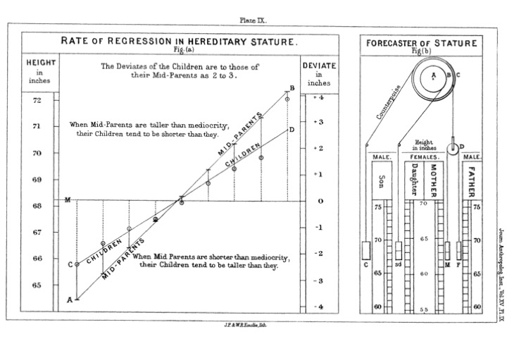 (ref:Galton (1886), The Journal of the Anthropological Institute of Great Britain and Ireland, Vol. 15, pp. 246-263)